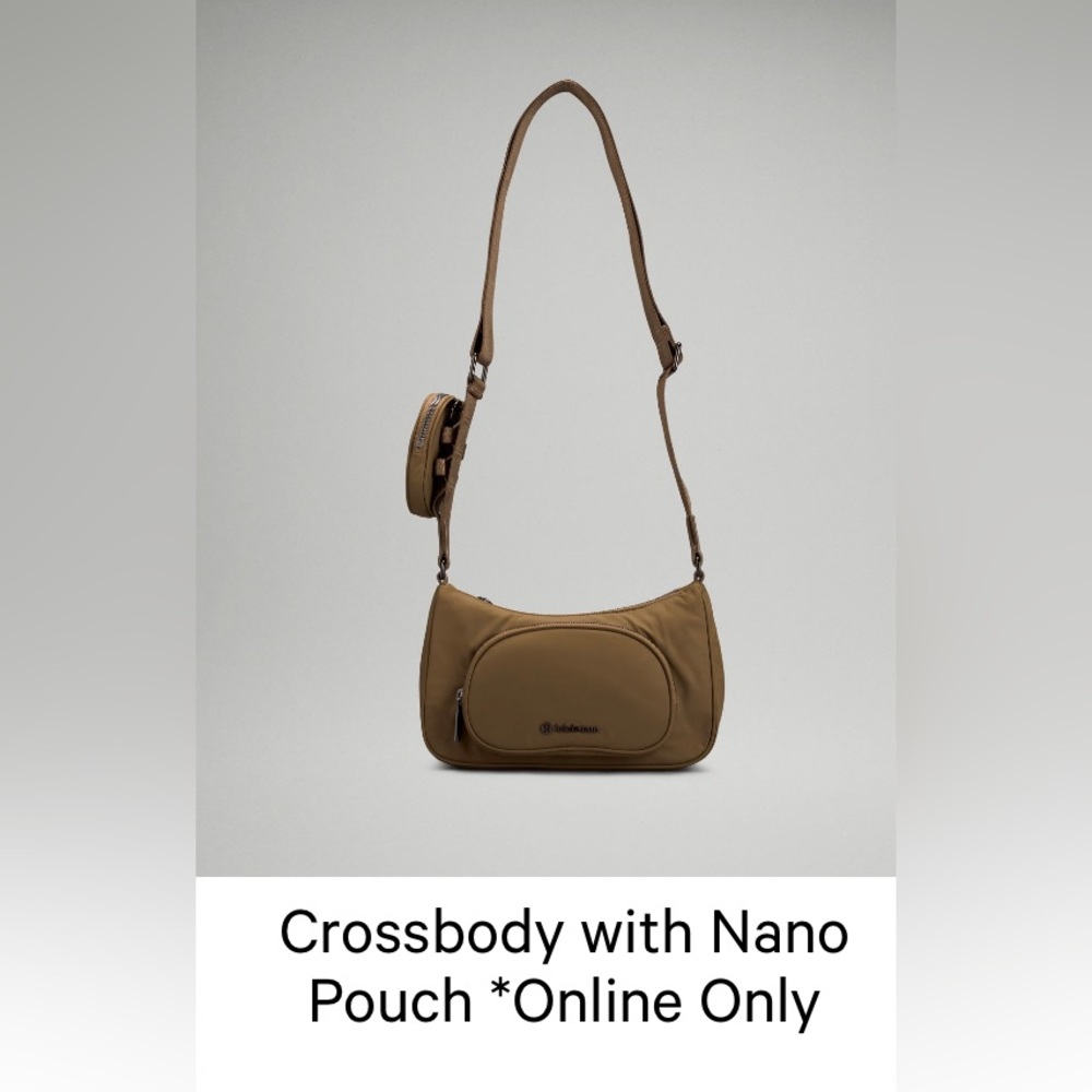 🍋Lululemon Crossbody with Nano Pouch - Artifact